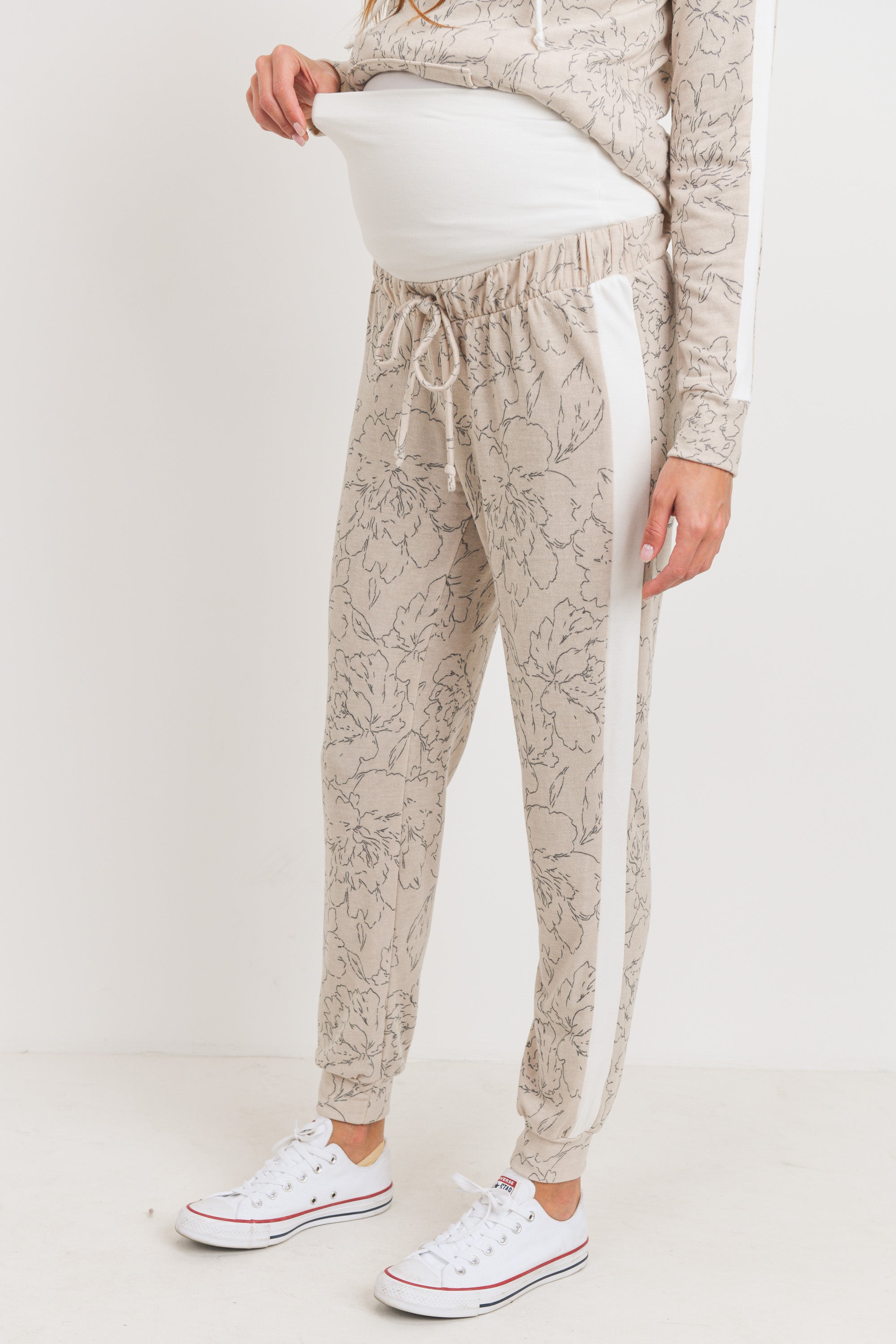 Hello Miz French Terry Sweatpants  Maternity Bottoms – Bellies In